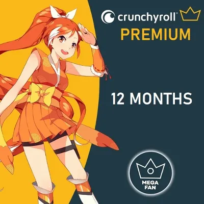 Crunchyroll Mega Fan — 12 месяцев (Обновите свой аккаунт) - irongamers.ru