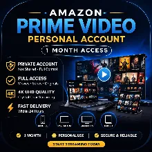Персональный аккаунт Amazon Prime Video – 1M/3M/6M/12M (4K UHD) | Приватный доступ