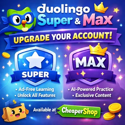 Duolingo Super | Max (Обновите аккаунт) [12 месяцев] - irongamers.ru