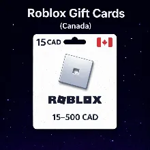Roblox Gift Cards (Канада) 15–500 CAD | Коды пополнения