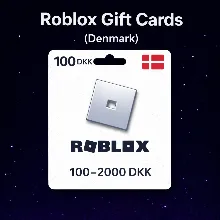 Roblox Gift Cards (Дания) 100–2000 DKK | Коды пополнения