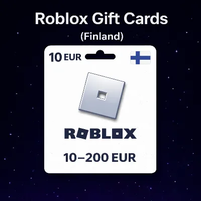 Roblox Gift Cards (Финляндия) 10–200 EUR | Коды пополнения - irongamers.ru