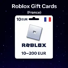 Roblox Gift Cards (Франция) 10–200 EUR | Коды пополнения