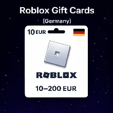 Roblox Gift Cards (Германия) 10–200 EUR | Коды пополнения
