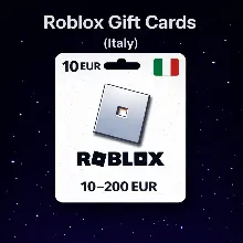 Roblox Gift Cards (Италия) 10–200 EUR | Коды пополнения