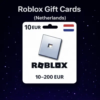 Roblox Gift Cards (Нидерланды) 10–200 EUR | Коды пополнения - irongamers.ru