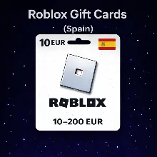 Roblox Gift Cards (Испания) 10–200 EUR | Коды пополнения