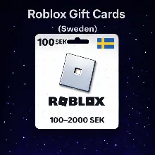 Roblox Gift Cards (Швеция) 100–2000 SEK | Коды пополнения