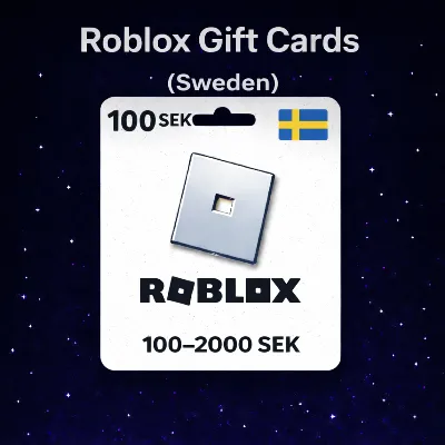 Roblox Gift Cards (Швеция) 100–2000 SEK | Коды пополнения - irongamers.ru