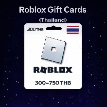 Roblox Gift Cards (Таиланд) 300–750 THB | Коды пополнения