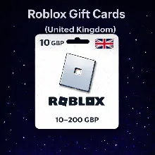 Roblox Gift Cards (Великобритания) 10–200 GBP | Коды пополнения