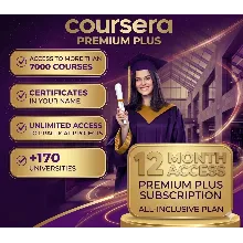 Подписка Coursera Plus на 12 месяцев — Личный аккаунт