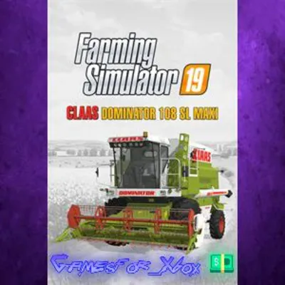 Farming Simulator 19 - CLAAS DOMINATOR 108 SL MAXI DLC XBOX DLC