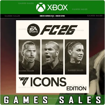 EA SPORTS FC™ 26 ICONS EDITION + 500 POINTS XBOX ONE & XBOX SERIES X|S КЛЮЧ