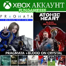 PRAGMATA + ATOMIC HEART Blood On Crystal + ТОП ИГРЫ XBOX АККАУНТ