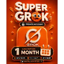 SuperGrok 1 Month Private Account