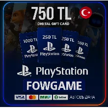 PSN карта пополнения | Турция | 750 TRY | АВТО ВЫДАЧА