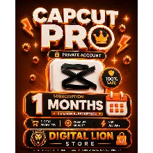 CapCut Pro Subscription (iOS, Android, PC) 1/6 Month Account (Global)