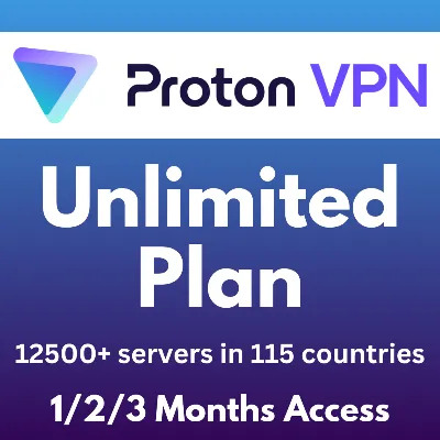 Безлимитный тарифный план Proton VPN – автоматическая доставка | 1/2/3 месяца - irongamers.ru