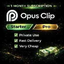 OpusClip | Starter / Pro Subscription 1 month