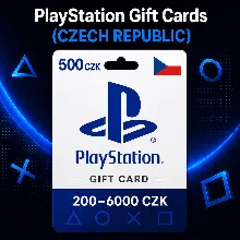 PlayStation Gift Cards Чехия (CZ) 200–6000 CZK | Коды пополнения PSN