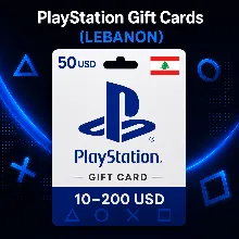 PlayStation Gift Cards Ливан (LB) 10–200 USD | Коды пополнения PSN