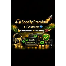 Spotify Premium 1 Months Private Account Fast Delivery