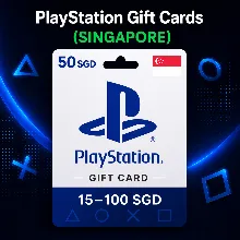 PlayStation Gift Cards Сингапур (SG) 15–100 SGD | Коды пополнения PSN