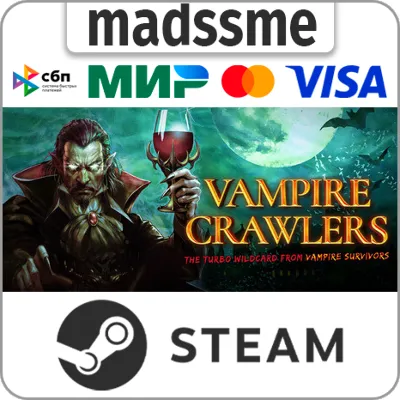 Vampire Crawlers: The Turbo Wildcard from Vampire Survivors * RU/KZ/СНГ/TR/AR * STEAM - irongamers.ru