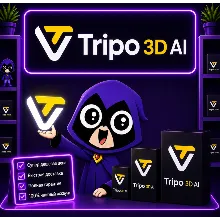 Tripo 3d AI Pro/Advanced/Premium 1 месяц, недорого