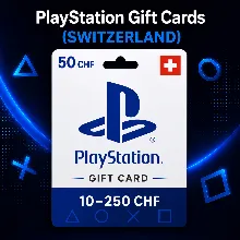 PlayStation Gift Cards Швейцария (CH) 10–250 CHF | Коды пополнения PSN
