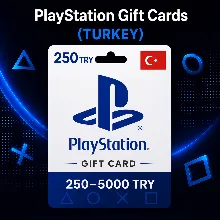 PlayStation Gift Cards Турция (TR) 250–5000 TRY | Коды пополнения PSN
