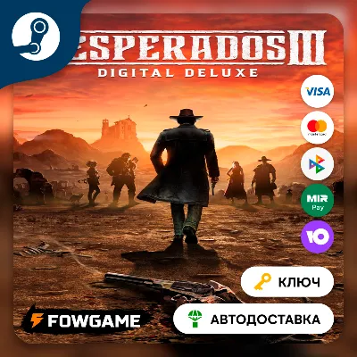 Desperados III - Digital Deluxe Edition (РУ+СНГ) КЛЮЧ STEAM - irongamers.ru