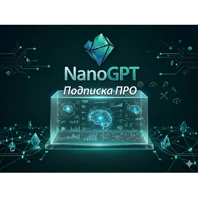 NanoGPT | Подписка PRO - irongamers.ru