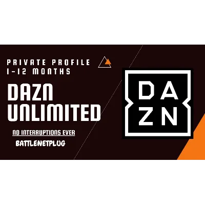 DAZN UNLIMITED 1-12 МЕСЯЦЕВ, ЛИЧНЫЙ ПРОФИЛЬ, МГНОВЕННАЯ ДОСТАВКА | PAYPAL - irongamers.ru