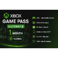 Xbox Game Pass Ultimate на 1 месяц, доставка по всему миру