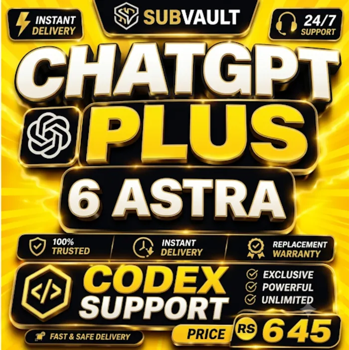 [24 · 7] ChatGPT 5.6 PLUS + Codex · PRO 5X · 20X · Business · ПОДПИСКА · ПРОДЛЕНИЕ