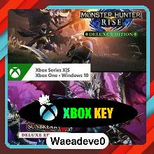 Monster Hunter Rise + Sunbreak Deluxe PC/XBOX LIVE Key GLOBAL
