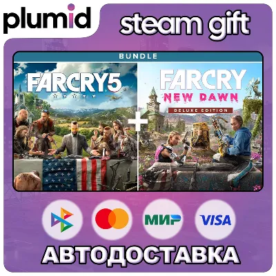 Far Cry 5 + Far Cry New Dawn Deluxe Edition Bundle Steam Gift / Россия + МИР / АВТО - irongamers.ru