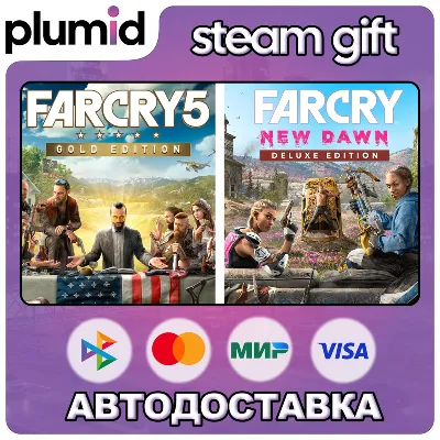 Far Cry 5 Gold Edition + Far Cry New Dawn Deluxe Edition Bundle Steam Gift / Россия - irongamers.ru