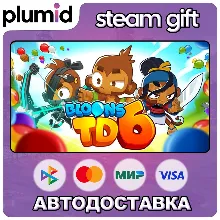 Bloons TD 6 Steam Gift / Россия + МИР / АВТО
