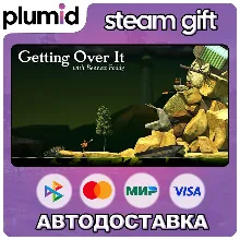 Getting Over It with Bennett Foddy Steam Gift / Россия + МИР / АВТО