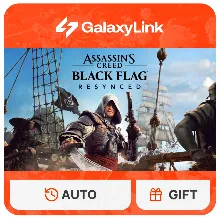Assassin's Creed Black Flag Resynced | АВТО | ВЫБОР РЕГИОНА | STEAM ПОДАРОК