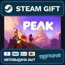 PEAK РОССИЯ РФ + СНГ GLOBAL GIFT RU/РБ/KZ/TR/AR ТУРЦИЯ КАЗАХСТАН УКРАИНА