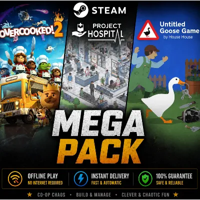 Overcooked! 2, Project Hospital, Untitled Goose Game / Steam / Оффлайн / Без Очереди - irongamers.ru