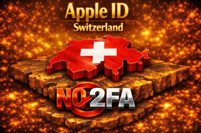 Apple ID Швейцария Эксклюзивный аккаунт Полный доступ Без 2FA