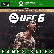 UFC® 6 ULTIMATE EDITION XBOX SERIES X|S КЛЮЧ