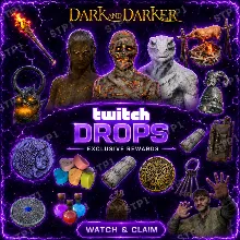 Dark and Darker Scorched Mummy Undead Elf Demon Lantern Skin Twitch Drop