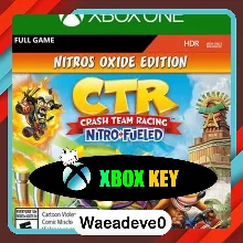 CTR Nitro-Fueled - Nitros Oxide Edition Xbox One Key (EU)