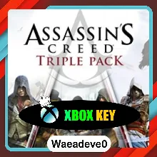 Assassin's Creed Triple Pack: Black Flag, Unity, Syndicate (Xbox One) Xbox Live Key E